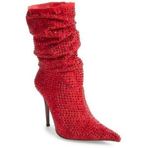 Jeffrey Campbell Cry4u red Boots sz 9